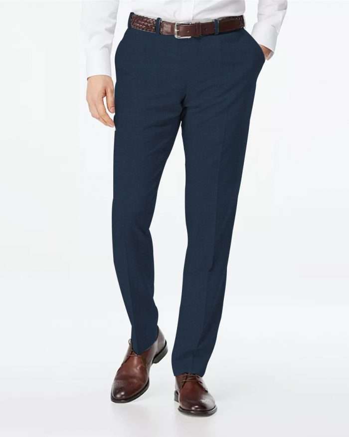 Custom Made Navy Blue Men's Pants
