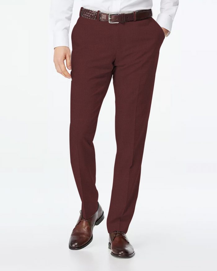 Custom Made Burgundy Pants