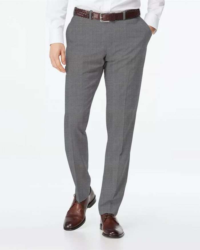 Custom Made Light Gray Dress Pants