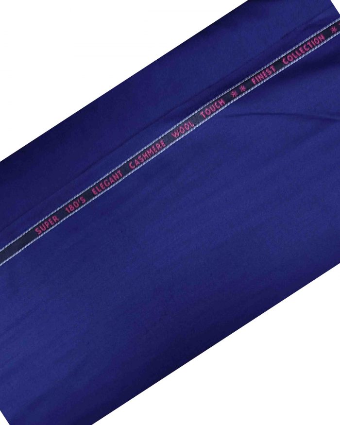 Cashmere Wool Light Blue Suiting Fabric